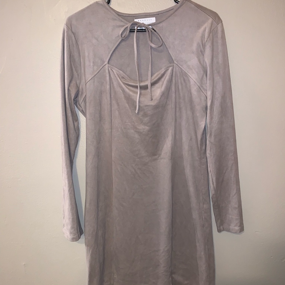 Kendall and Kylie Suede dress